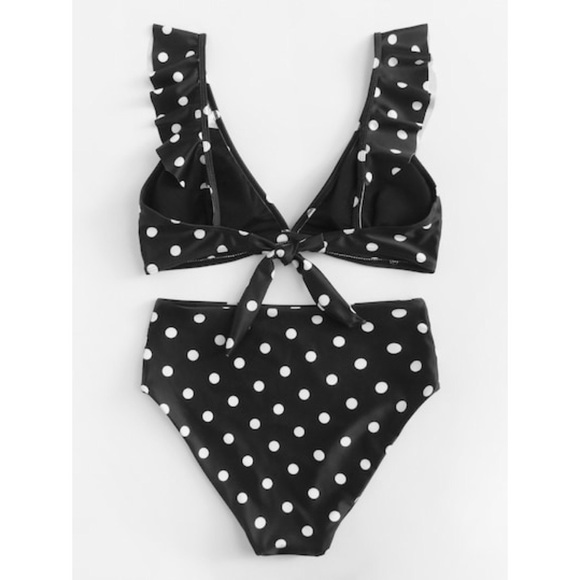 ♡ high waisted ruffle top bikini set ♡ - Picture 3 of 11